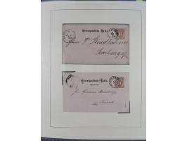 1870/1913 (ca.), umfangreiche aufgezogene Heimat-Sammlung “Herzogtum Steiermark (Styria)”, Bruck bis Windischgraz, mit über 1