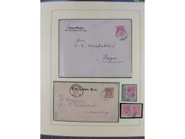 1870/1913 (ca.), umfangreiche aufgezogene Heimat-Sammlung “Herzogtum Steiermark (Styria)”, Bruck bis Windischgraz, mit über 1