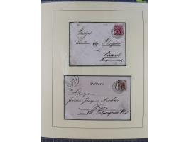 1870/1913 (ca.), umfangreiche aufgezogene Heimat-Sammlung “Herzogtum Steiermark (Styria)”, Bruck bis Windischgraz, mit über 1