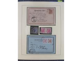 1870/1913 (ca.), umfangreiche aufgezogene Heimat-Sammlung “Herzogtum Steiermark (Styria)”, Bruck bis Windischgraz, mit über 1