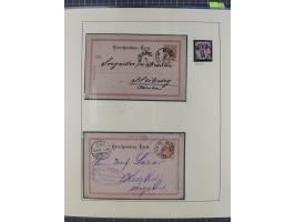 1870/1913 (ca.), umfangreiche aufgezogene Heimat-Sammlung “Herzogtum Steiermark (Styria)”, Bruck bis Windischgraz, mit über 1