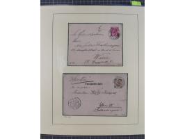 1870/1913 (ca.), umfangreiche aufgezogene Heimat-Sammlung “Herzogtum Steiermark (Styria)”, Bruck bis Windischgraz, mit über 1