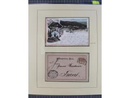 1870/1913 (ca.), umfangreiche aufgezogene Heimat-Sammlung “Herzogtum Steiermark (Styria)”, Bruck bis Windischgraz, mit über 1
