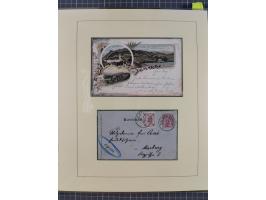 1870/1913 (ca.), umfangreiche aufgezogene Heimat-Sammlung “Herzogtum Steiermark (Styria)”, Bruck bis Windischgraz, mit über 1