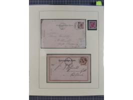 1870/1913 (ca.), umfangreiche aufgezogene Heimat-Sammlung “Herzogtum Steiermark (Styria)”, Bruck bis Windischgraz, mit über 1