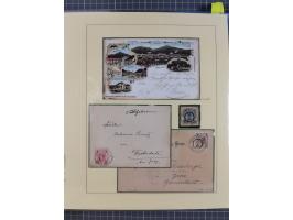 1870/1913 (ca.), umfangreiche aufgezogene Heimat-Sammlung “Herzogtum Steiermark (Styria)”, Bruck bis Windischgraz, mit über 1