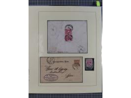 1870/1913 (ca.), umfangreiche aufgezogene Heimat-Sammlung “Herzogtum Steiermark (Styria)”, Bruck bis Windischgraz, mit über 1