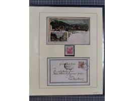 1870/1913 (ca.), umfangreiche aufgezogene Heimat-Sammlung “Herzogtum Steiermark (Styria)”, Bruck bis Windischgraz, mit über 1