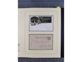 1870/1913 (ca.), umfangreiche aufgezogene Heimat-Sammlung “Herzogtum Steiermark (Styria)”, Bruck bis Windischgraz, mit über 1