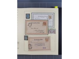 1870/1913 (ca.), umfangreiche aufgezogene Heimat-Sammlung “Herzogtum Steiermark (Styria)”, Bruck bis Windischgraz, mit über 1