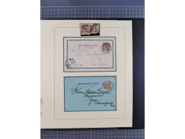 1870/1913 (ca.), umfangreiche aufgezogene Heimat-Sammlung “Herzogtum Steiermark (Styria)”, Bruck bis Windischgraz, mit über 1