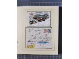 1870/1913 (ca.), umfangreiche aufgezogene Heimat-Sammlung “Herzogtum Steiermark (Styria)”, Bruck bis Windischgraz, mit über 1