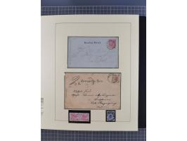 1870/1913 (ca.), umfangreiche aufgezogene Heimat-Sammlung “Herzogtum Steiermark (Styria)”, Bruck bis Windischgraz, mit über 1