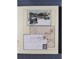 1870/1913 (ca.), umfangreiche aufgezogene Heimat-Sammlung “Herzogtum Steiermark (Styria)”, Bruck bis Windischgraz, mit über 1