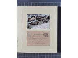 1870/1913 (ca.), umfangreiche aufgezogene Heimat-Sammlung “Herzogtum Steiermark (Styria)”, Bruck bis Windischgraz, mit über 1
