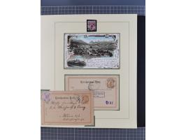 1870/1913 (ca.), umfangreiche aufgezogene Heimat-Sammlung “Herzogtum Steiermark (Styria)”, Bruck bis Windischgraz, mit über 1