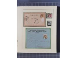 1870/1913 (ca.), umfangreiche aufgezogene Heimat-Sammlung “Herzogtum Steiermark (Styria)”, Bruck bis Windischgraz, mit über 1