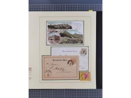 1870/1913 (ca.), umfangreiche aufgezogene Heimat-Sammlung “Herzogtum Steiermark (Styria)”, Bruck bis Windischgraz, mit über 1