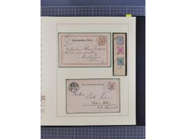 1870/1913 (ca.), umfangreiche aufgezogene Heimat-Sammlung “Herzogtum Steiermark (Styria)”, Bruck bis Windischgraz, mit über 1