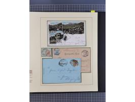 1870/1913 (ca.), umfangreiche aufgezogene Heimat-Sammlung “Herzogtum Steiermark (Styria)”, Bruck bis Windischgraz, mit über 1