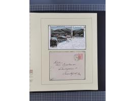 1870/1913 (ca.), umfangreiche aufgezogene Heimat-Sammlung “Herzogtum Steiermark (Styria)”, Bruck bis Windischgraz, mit über 1