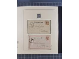 1870/1913 (ca.), umfangreiche aufgezogene Heimat-Sammlung “Herzogtum Steiermark (Styria)”, Bruck bis Windischgraz, mit über 1