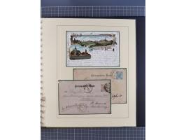 1870/1913 (ca.), umfangreiche aufgezogene Heimat-Sammlung “Herzogtum Steiermark (Styria)”, Bruck bis Windischgraz, mit über 1
