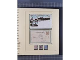 1870/1913 (ca.), umfangreiche aufgezogene Heimat-Sammlung “Herzogtum Steiermark (Styria)”, Bruck bis Windischgraz, mit über 1