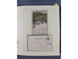 1870/1913 (ca.), umfangreiche aufgezogene Heimat-Sammlung “Herzogtum Steiermark (Styria)”, Bruck bis Windischgraz, mit über 1