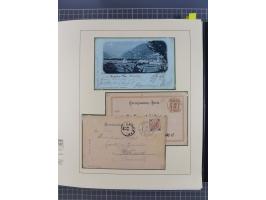 1870/1913 (ca.), umfangreiche aufgezogene Heimat-Sammlung “Herzogtum Steiermark (Styria)”, Bruck bis Windischgraz, mit über 1