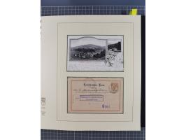 1870/1913 (ca.), umfangreiche aufgezogene Heimat-Sammlung “Herzogtum Steiermark (Styria)”, Bruck bis Windischgraz, mit über 1