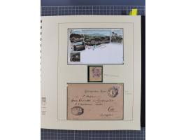 1870/1913 (ca.), umfangreiche aufgezogene Heimat-Sammlung “Herzogtum Steiermark (Styria)”, Bruck bis Windischgraz, mit über 1