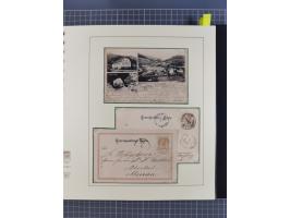 1870/1913 (ca.), umfangreiche aufgezogene Heimat-Sammlung “Herzogtum Steiermark (Styria)”, Bruck bis Windischgraz, mit über 1