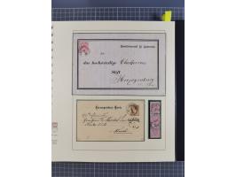 1870/1913 (ca.), umfangreiche aufgezogene Heimat-Sammlung “Herzogtum Steiermark (Styria)”, Bruck bis Windischgraz, mit über 1