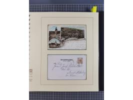 1870/1913 (ca.), umfangreiche aufgezogene Heimat-Sammlung “Herzogtum Steiermark (Styria)”, Bruck bis Windischgraz, mit über 1