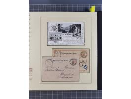 1870/1913 (ca.), umfangreiche aufgezogene Heimat-Sammlung “Herzogtum Steiermark (Styria)”, Bruck bis Windischgraz, mit über 1