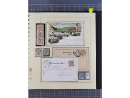 1870/1913 (ca.), umfangreiche aufgezogene Heimat-Sammlung “Herzogtum Steiermark (Styria)”, Bruck bis Windischgraz, mit über 1