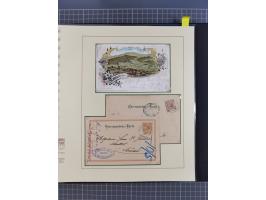 1870/1913 (ca.), umfangreiche aufgezogene Heimat-Sammlung “Herzogtum Steiermark (Styria)”, Bruck bis Windischgraz, mit über 1