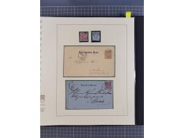 1870/1913 (ca.), umfangreiche aufgezogene Heimat-Sammlung “Herzogtum Steiermark (Styria)”, Bruck bis Windischgraz, mit über 1