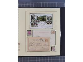 1870/1913 (ca.), umfangreiche aufgezogene Heimat-Sammlung “Herzogtum Steiermark (Styria)”, Bruck bis Windischgraz, mit über 1