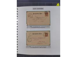 1870/1913 (ca.), umfangreiche aufgezogene Heimat-Sammlung “Herzogtum Steiermark (Styria)”, Bruck bis Windischgraz, mit über 1