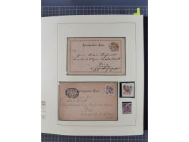 1870/1913 (ca.), umfangreiche aufgezogene Heimat-Sammlung “Herzogtum Steiermark (Styria)”, Bruck bis Windischgraz, mit über 1