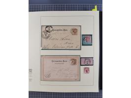 1870/1913 (ca.), umfangreiche aufgezogene Heimat-Sammlung “Herzogtum Steiermark (Styria)”, Bruck bis Windischgraz, mit über 1