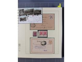 1870/1913 (ca.), umfangreiche aufgezogene Heimat-Sammlung “Herzogtum Steiermark (Styria)”, Bruck bis Windischgraz, mit über 1