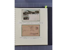 1870/1913 (ca.), umfangreiche aufgezogene Heimat-Sammlung “Herzogtum Steiermark (Styria)”, Bruck bis Windischgraz, mit über 1