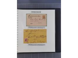 1870/1913 (ca.), umfangreiche aufgezogene Heimat-Sammlung “Herzogtum Steiermark (Styria)”, Bruck bis Windischgraz, mit über 1