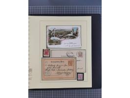 1870/1913 (ca.), umfangreiche aufgezogene Heimat-Sammlung “Herzogtum Steiermark (Styria)”, Bruck bis Windischgraz, mit über 1