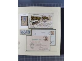 1870/1913 (ca.), umfangreiche aufgezogene Heimat-Sammlung “Herzogtum Steiermark (Styria)”, Bruck bis Windischgraz, mit über 1