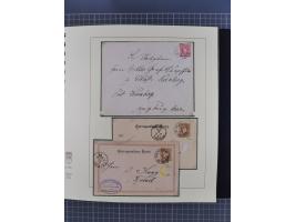 1870/1913 (ca.), umfangreiche aufgezogene Heimat-Sammlung “Herzogtum Steiermark (Styria)”, Bruck bis Windischgraz, mit über 1