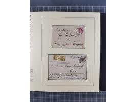 1870/1913 (ca.), umfangreiche aufgezogene Heimat-Sammlung “Herzogtum Steiermark (Styria)”, Bruck bis Windischgraz, mit über 1